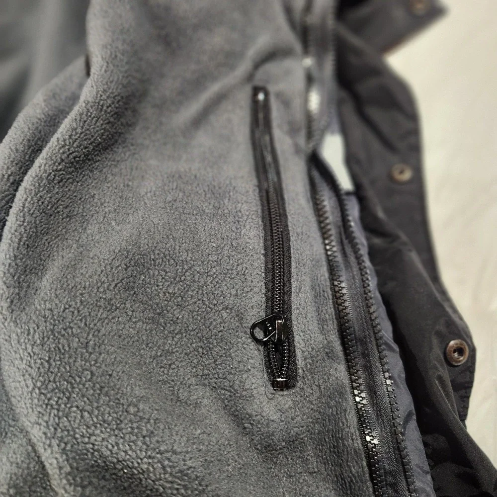 Columbia Sportswear Core Interchange Mens Jacket Coat Size Medium Gray - Picture 8 of 11